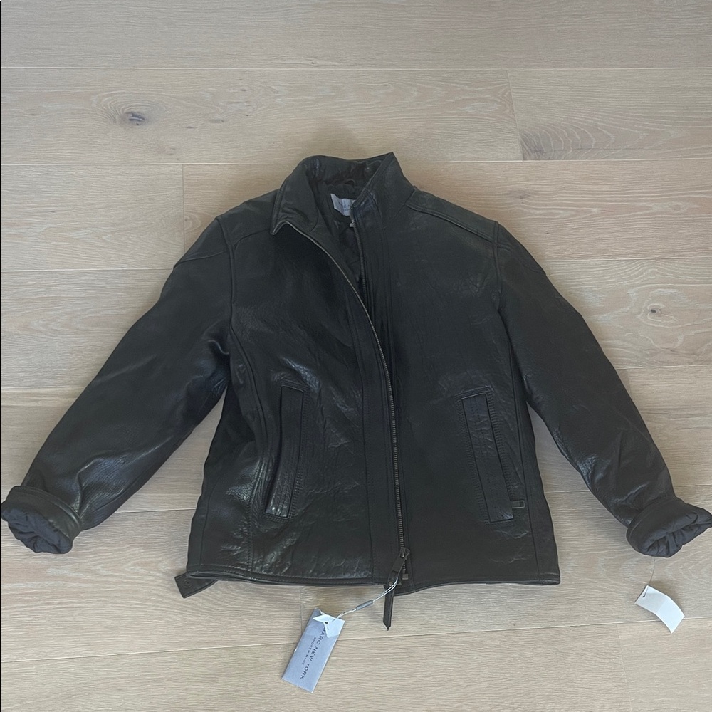 Men's Black Leather Jacket *FINAL SALE*